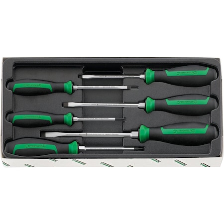 Stahlwille Tools SCREWDRIVER SET DRALL+, 6 PCS IN TRAY 4696 SK